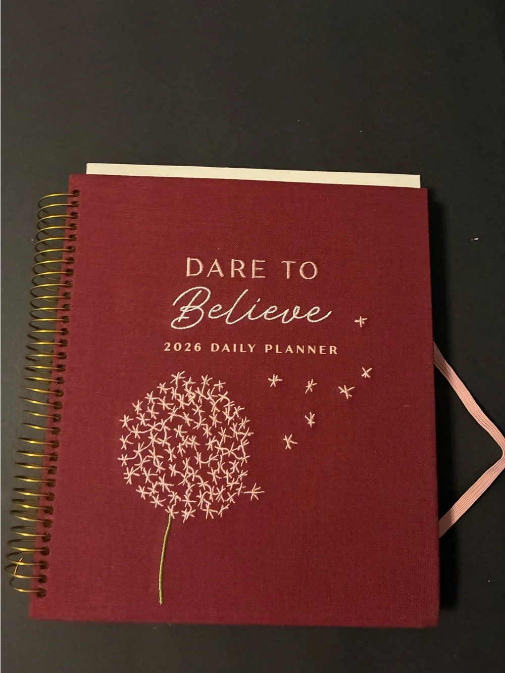 2026 Dare to Believe planner